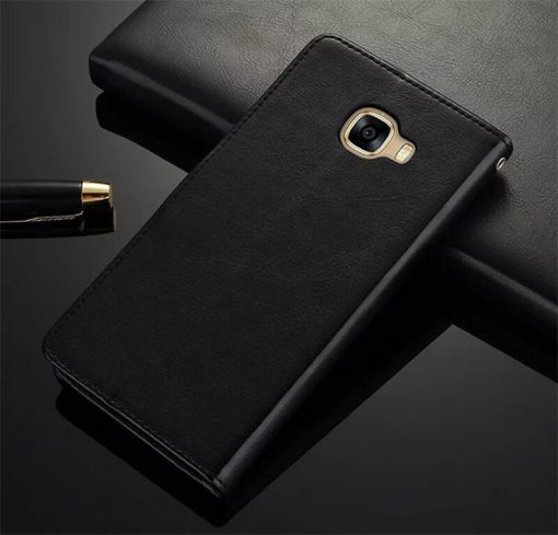 Black Leather wallet case