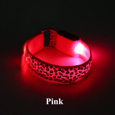 Pink Leopard Arm LED